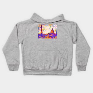 Washington DC Painted Kids Hoodie